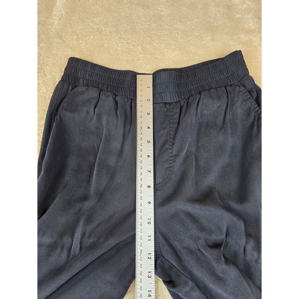 FOREVER 21 Black Elastic Waist Tencel Lyocell Blend Pants Womens Size Small - Picture 4 of 8